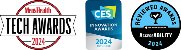 Men's Health Tech Awards 2024, Innovations Awards 2024 Honoree and USA Today AccessABILITY 2024 Award